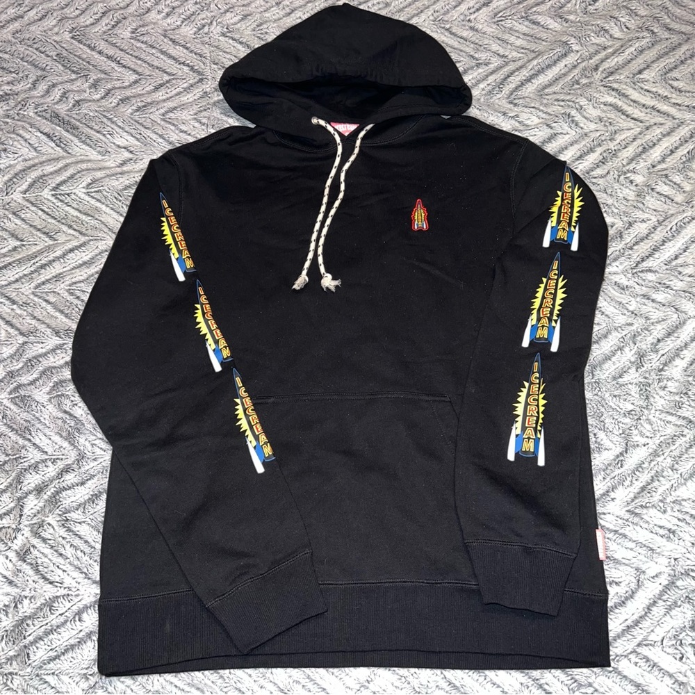 NEW Billionaire Boys Club Ice Cream Rocket Hoodie size XL